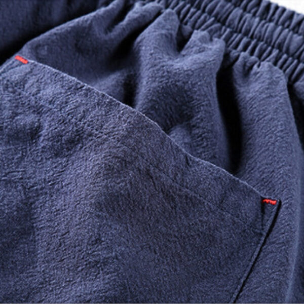 Men's Orange Denim Trousers - Image 7