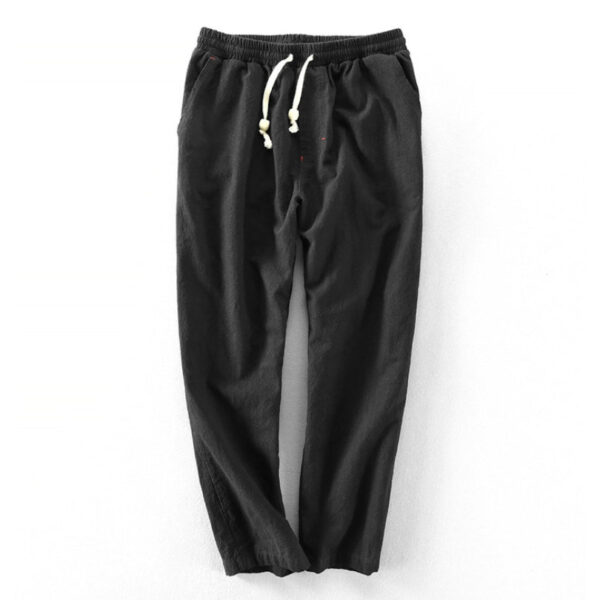 Men's Orange Denim Trousers - Image 2