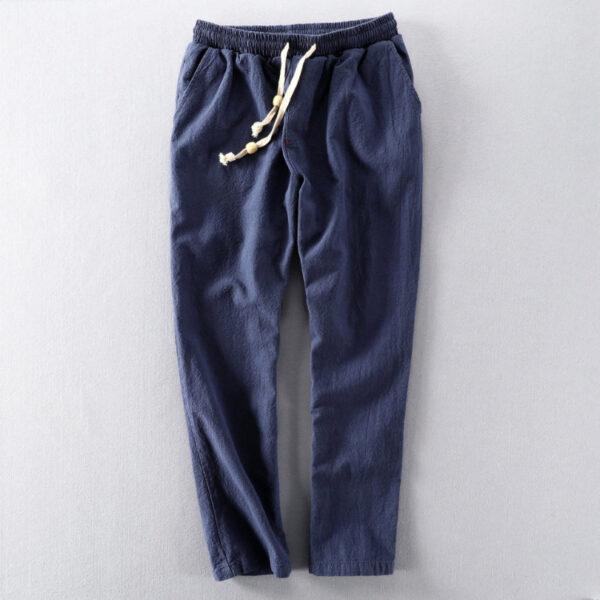 Men's Orange Denim Trousers - Image 3