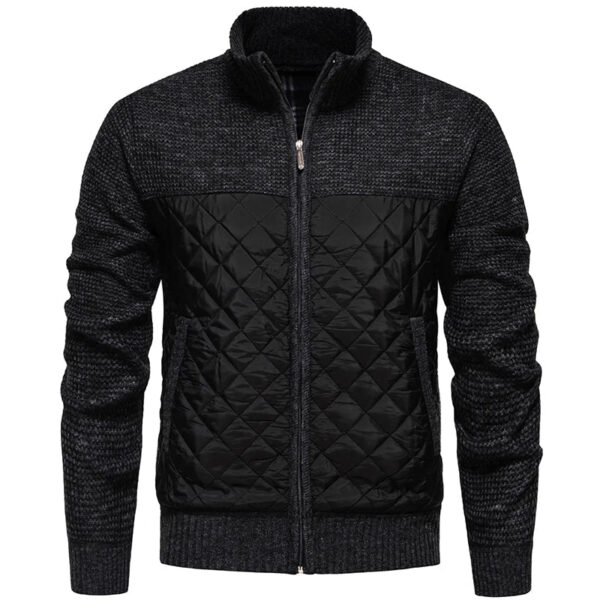 John | Meridian Quilted Knit Jacket - Image 5