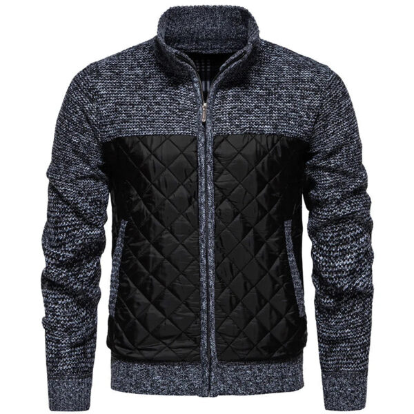 John | Meridian Quilted Knit Jacket - Image 4