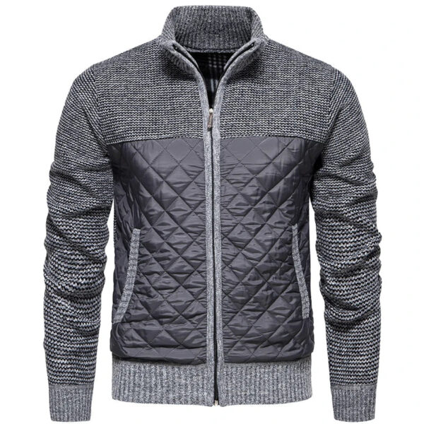 John | Meridian Quilted Knit Jacket - Image 3